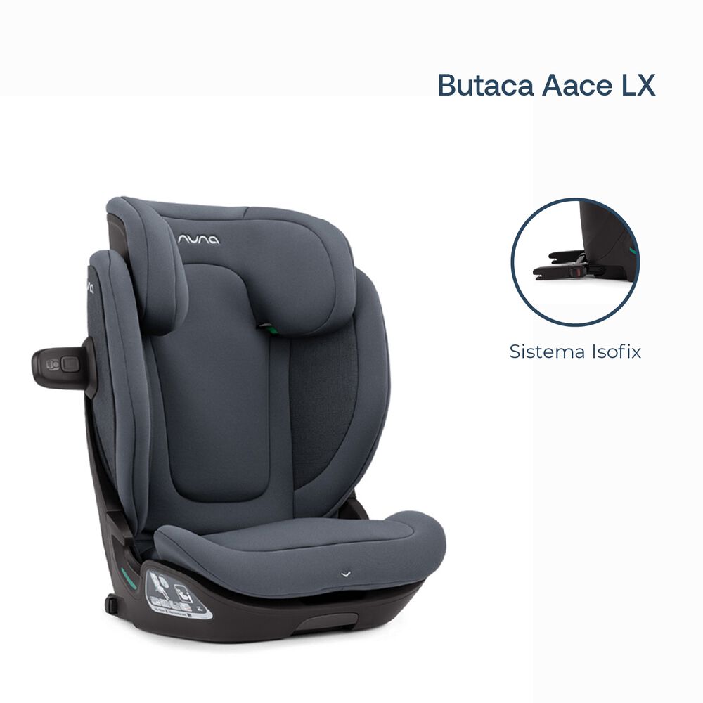 Silla De Auto Butaca Aace Lx Ocean Nuna image number 10.0